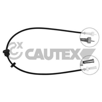 Câble flexible de commande de compteur CAUTEX 762948