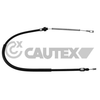 Tirette à câble, frein de stationnement CAUTEX 763002