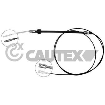 Tirette à câble, frein de stationnement CAUTEX OEM 2D0609701D