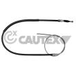 CAUTEX 763054 - Tirette à câble, frein de stationnement