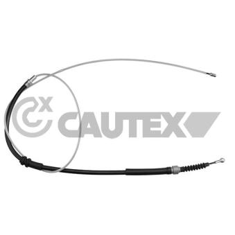 Tirette à câble, frein de stationnement CAUTEX OEM 2K0609721N