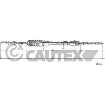 Câble d'accélération CAUTEX 763096