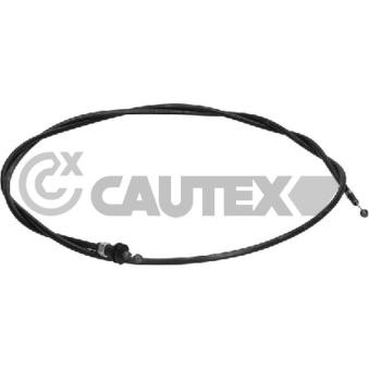Tirette de capot moteur CAUTEX 763127 Tirette de capot moteur CAUTEX 763127