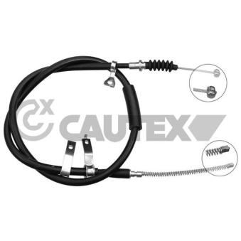 Tirette à câble, frein de stationnement CAUTEX OEM 0K20144410G