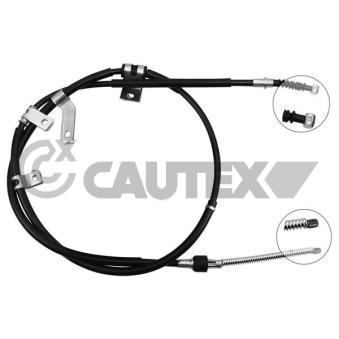 Tirette à câble, frein de stationnement CAUTEX OEM MN102417