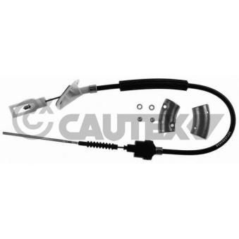 Tirette à câble, commande d'embrayage CAUTEX OEM 1558931