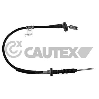 Tirette à câble, commande d'embrayage CAUTEX 763266