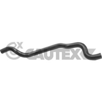 Tuyau, échangeur de chaleur (chauffage) CAUTEX OEM 64539119168 Tuyau, échangeur de chaleur (chauffage) CAUTEX OEM 64539119168