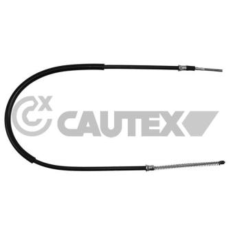 Tirette à câble, frein de stationnement CAUTEX [765784]