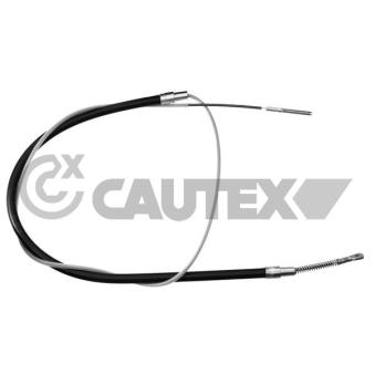 Tirette à câble, frein de stationnement CAUTEX 765837
