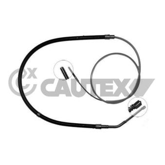 Tirette à câble, frein de stationnement CAUTEX 765863