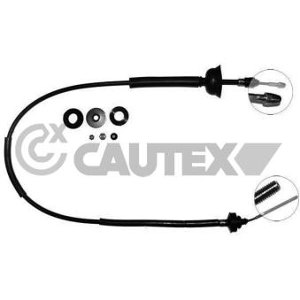 Tirette à câble, commande d'embrayage CAUTEX 765871