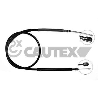 Tirette à câble, frein de stationnement CAUTEX 765903