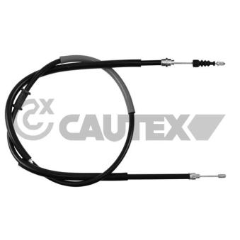 Tirette à câble, frein de stationnement CAUTEX 765906