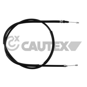 Tirette à câble, frein de stationnement CAUTEX 765907