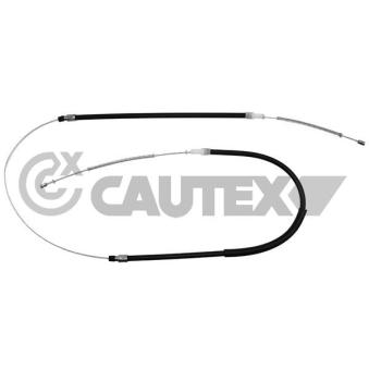 Tirette à câble, frein de stationnement CAUTEX OEM 861609721B
