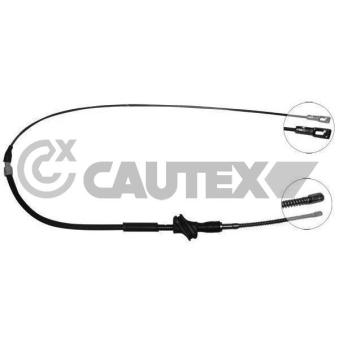 Tirette à câble, frein de stationnement CAUTEX 765972