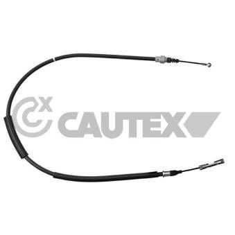 Tirette à câble, frein de stationnement CAUTEX [766000]