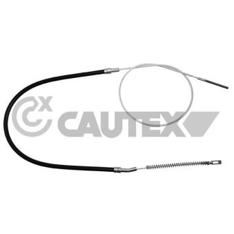 Tirette à câble, frein de stationnement CAUTEX 766042