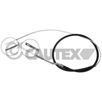 Tirette à câble, frein de stationnement CAUTEX 766043