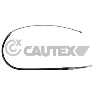 Tirette à câble, frein de stationnement CAUTEX 766055