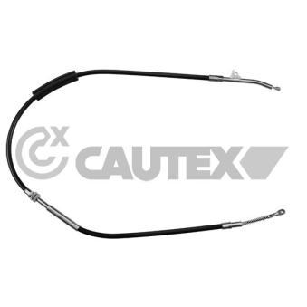 Tirette à câble, frein de stationnement CAUTEX 766056
