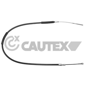 Tirette à câble, frein de stationnement CAUTEX 766058