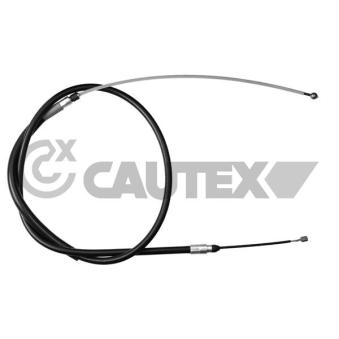 Tirette à câble, frein de stationnement CAUTEX OEM 34406761097