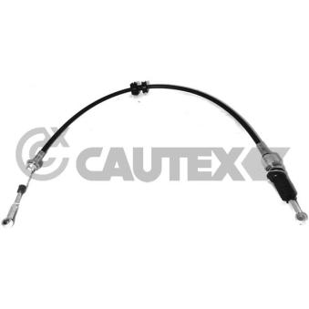 Tirette à câble, boîte de vitesse manuelle CAUTEX 766111