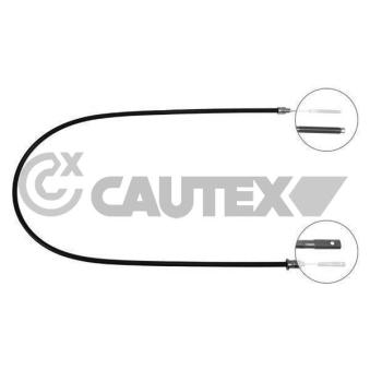 Tirette à câble, frein de stationnement CAUTEX 766165