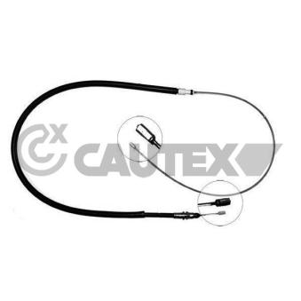 Tirette à câble, frein de stationnement CAUTEX OEM 4745W4