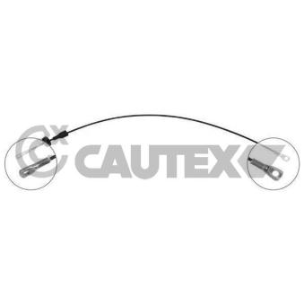 Tirette à câble, frein de stationnement CAUTEX 766223