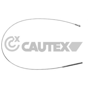 Tirette à câble, frein de stationnement CAUTEX OEM 6014201785