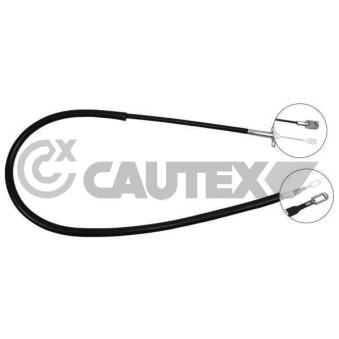 Tirette à câble, frein de stationnement CAUTEX OEM 2D0609722