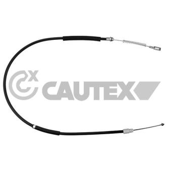 Tirette à câble, frein de stationnement CAUTEX OEM 2E0609701T