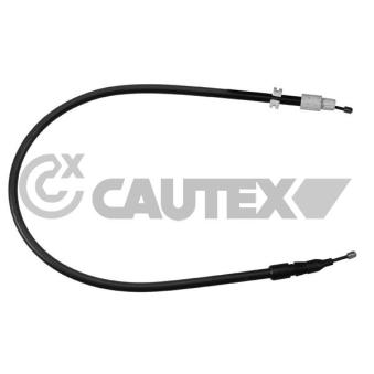 Tirette à câble, frein de stationnement CAUTEX [766301]