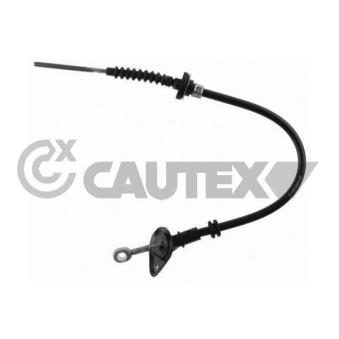 Tirette à câble, commande d'embrayage CAUTEX 766351