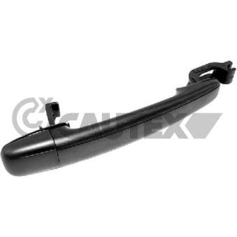 Poignée extérieure de porte avant droit CAUTEX 767751