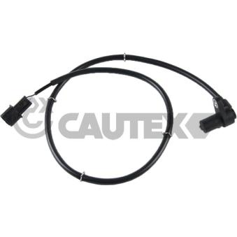 Capteur, vitesse de roue avant droit CAUTEX [769356]