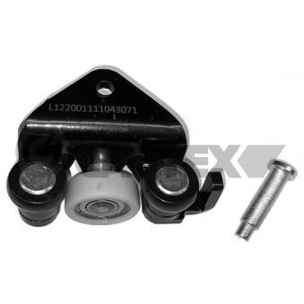 Guidage à galets, porte coulissante CAUTEX OEM 46840183