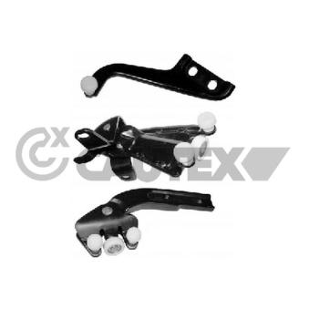 Guidage à galets, porte coulissante CAUTEX OEM 6397630147