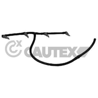 Tuyau, carburant de fuite CAUTEX OEM 824121
