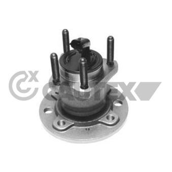 Moyeu de roue arrière CAUTEX 772297