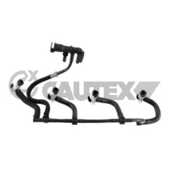 Tuyau, carburant de fuite CAUTEX OEM 166714557R