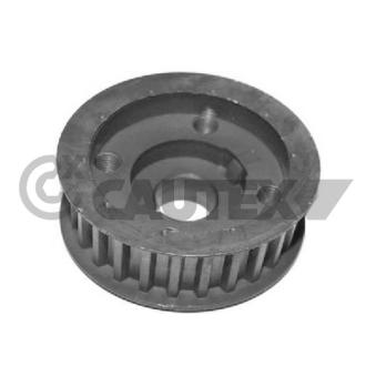 Poulie renvoi/transmission, courroie trapézoïdale à nervures CAUTEX 772457