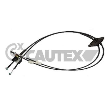 Tirette à câble, boîte de vitesse manuelle CAUTEX 772629