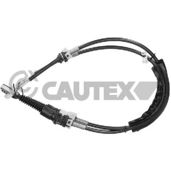 Tirette à câble, boîte de vitesse manuelle CAUTEX OEM 349017122R