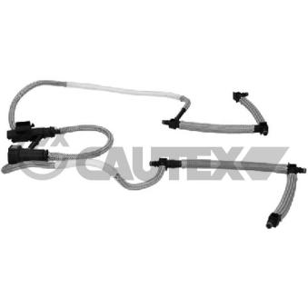 Tuyau, carburant de fuite CAUTEX OEM 1386505