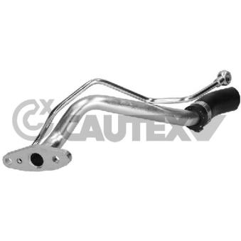 Conduite d'huile, compresseur CAUTEX 775373 Conduite d'huile, compresseur CAUTEX 775373