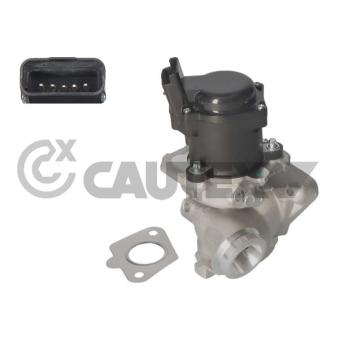 Vanne EGR, commande des gaz d'échappement CAUTEX OEM 9673258680